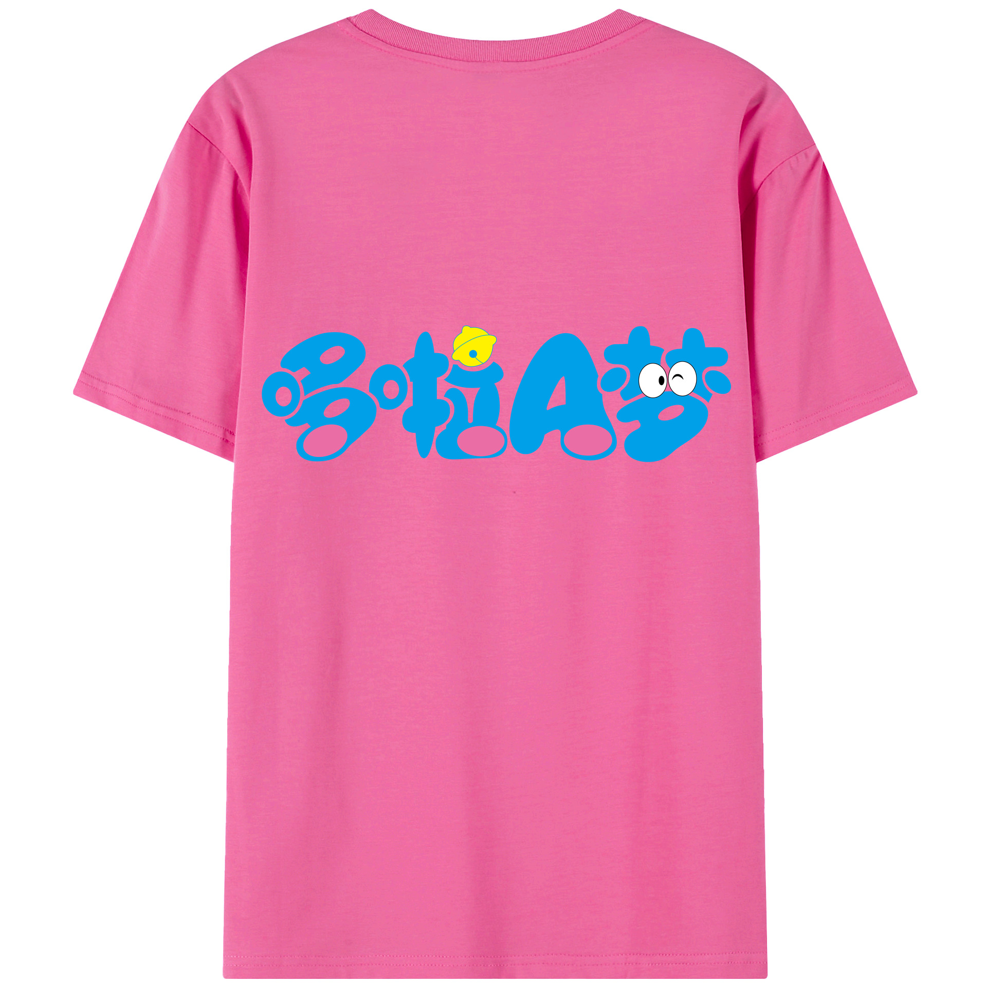 （画像用） ドラえもん Doraemon レディース半袖Tシャツ(バックプリント)